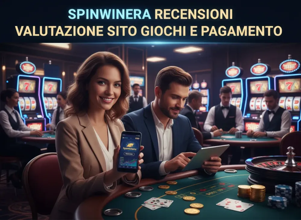 Spinwinera recensioni valutazione sito giochi e pagamenti